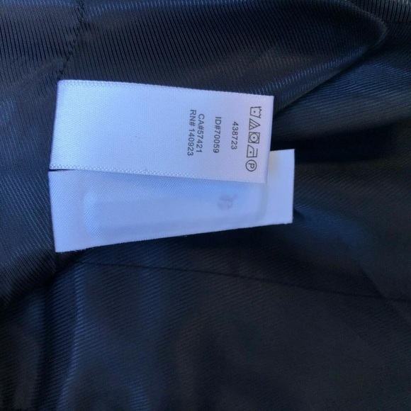 New Jacket Navy Military Style Coat - Picture 5 of 6